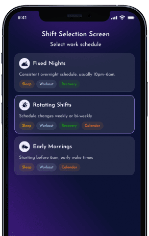 Shift Selection